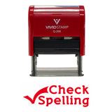 Check Spelling Teacher Self Inking Rubber Stamp
