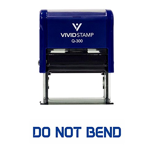 Do Not Bend Office Self-Inking Office Rubber Stamp