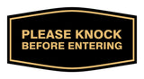 Signs ByLITA Fancy Please Knock Before Entering Sign