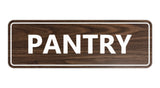 Signs ByLITA Standard Pantry Sign