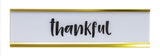 Thankful Nameplate Desk Sign