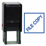 Square FILE COPY Self Inking Rubber Stamp