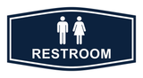 Signs ByLITA Fancy Unisex Restroom Sign