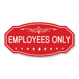 Employees Only Victorian Sign