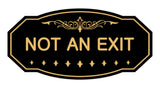Victorian Not An Exit Sign