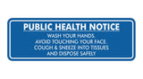 Signs ByLITA Standard Public Health Notice Wash Your Hands Sign