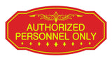 Victorian Authorized Personnel Only Sign