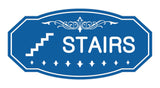 Victorian Stairs Sign