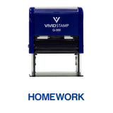 Homework Teacher Self Inking Rubber Stamp