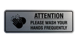 Signs ByLITA Standard Attention Please Wash Your Hands Sign