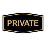 Fancy Private Sign