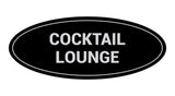 Signs ByLITA Oval Cocktail Lounge Sign