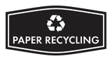 Fancy Paper Recycling Wall or Door Sign