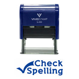 Check Spelling Teacher Self Inking Rubber Stamp