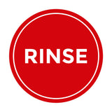 Signs ByLITA Circle Rinse Sign