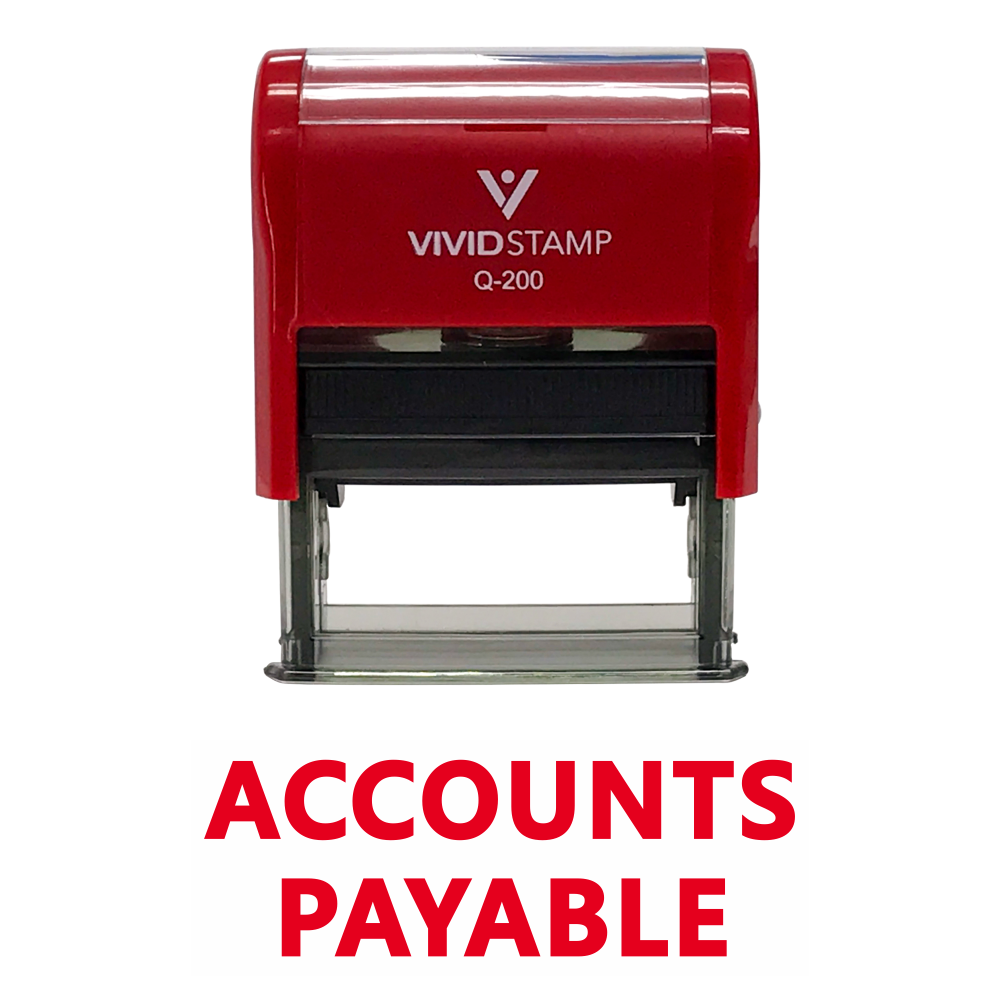 Accounts Payable Self Inking Rubber Stamp