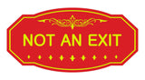 Victorian Not An Exit Sign