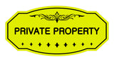 Victorian Private Property Sign