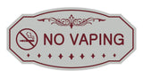 Victorian No Vaping Sign