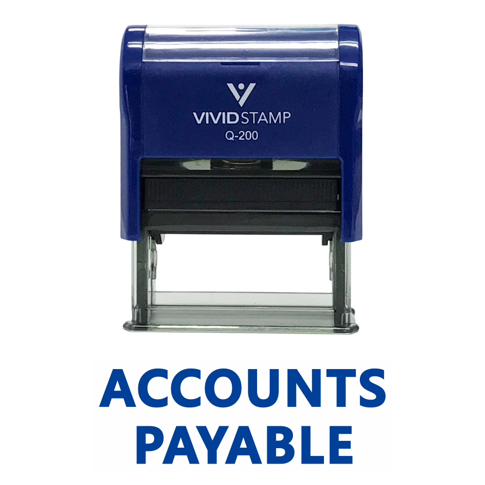 Accounts Payable Self Inking Rubber Stamp
