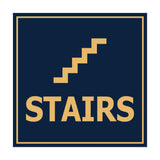 Signs ByLITA Square Stairs Sign