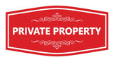 Signs ByLITA Fancy Private Property Sign