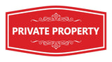Signs ByLITA Fancy Private Property Sign