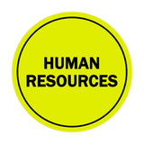 Signs ByLITA Circle Human Resources Sign