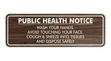 Signs ByLITA Standard Public Health Notice Wash Your Hands Sign