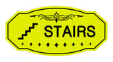 Victorian Stairs Sign