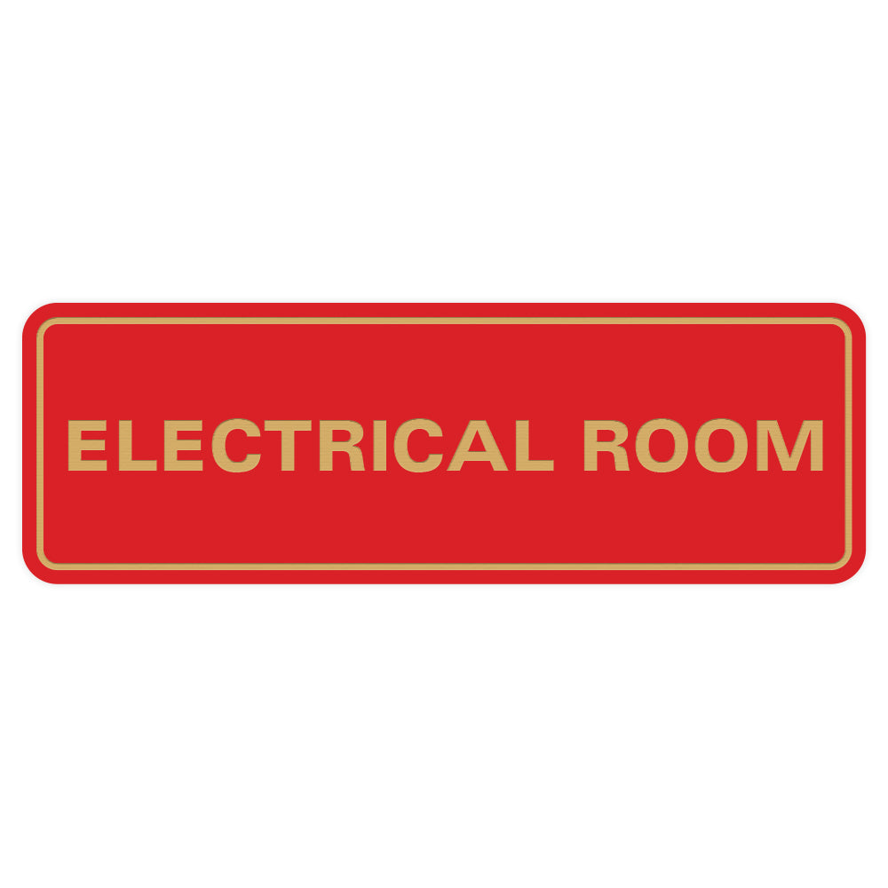 ELECTRICAL ROOM Door / Wall Sign