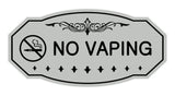 Victorian No Vaping Sign