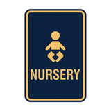 Portrait Round Nursery Sign
