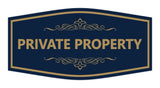 Signs ByLITA Fancy Private Property Sign