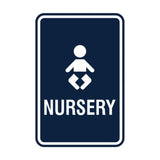 Portrait Round Nursery Sign