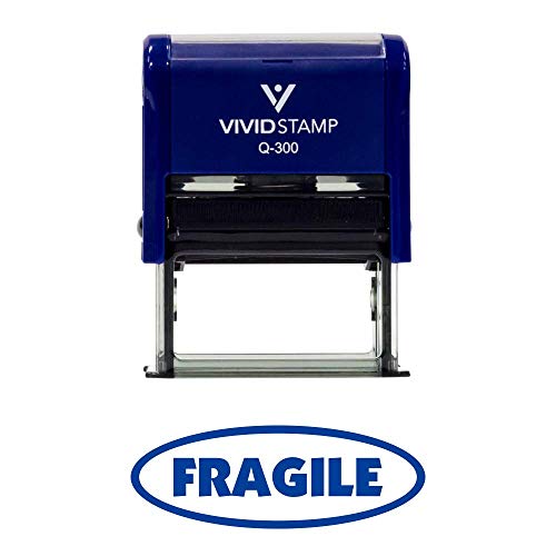 Fragile Office Self-Inking Office Rubber Stamp