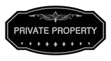 Victorian Private Property Sign