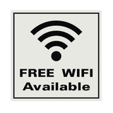 FREE WIFI AVAILABLE Wall / Door Sign