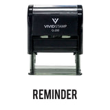 Reminder Self Inking Rubber Stamp