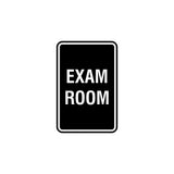 Portrait Round Exam Room Sign