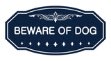 Victorian Beware Of Dog Sign