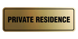 Signs ByLita Standard Private Residence Sign