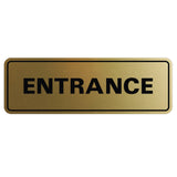 Basic ENTRANCE Door / Wall Sign