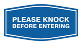 Signs ByLITA Fancy Please Knock Before Entering Sign