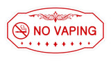 Victorian No Vaping Sign