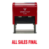 All Sales Final Rubber Stamp