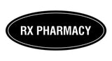 Signs ByLITA Oval RX Pharmacy Sign