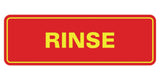 Signs ByLITA Standard Rinse Sign