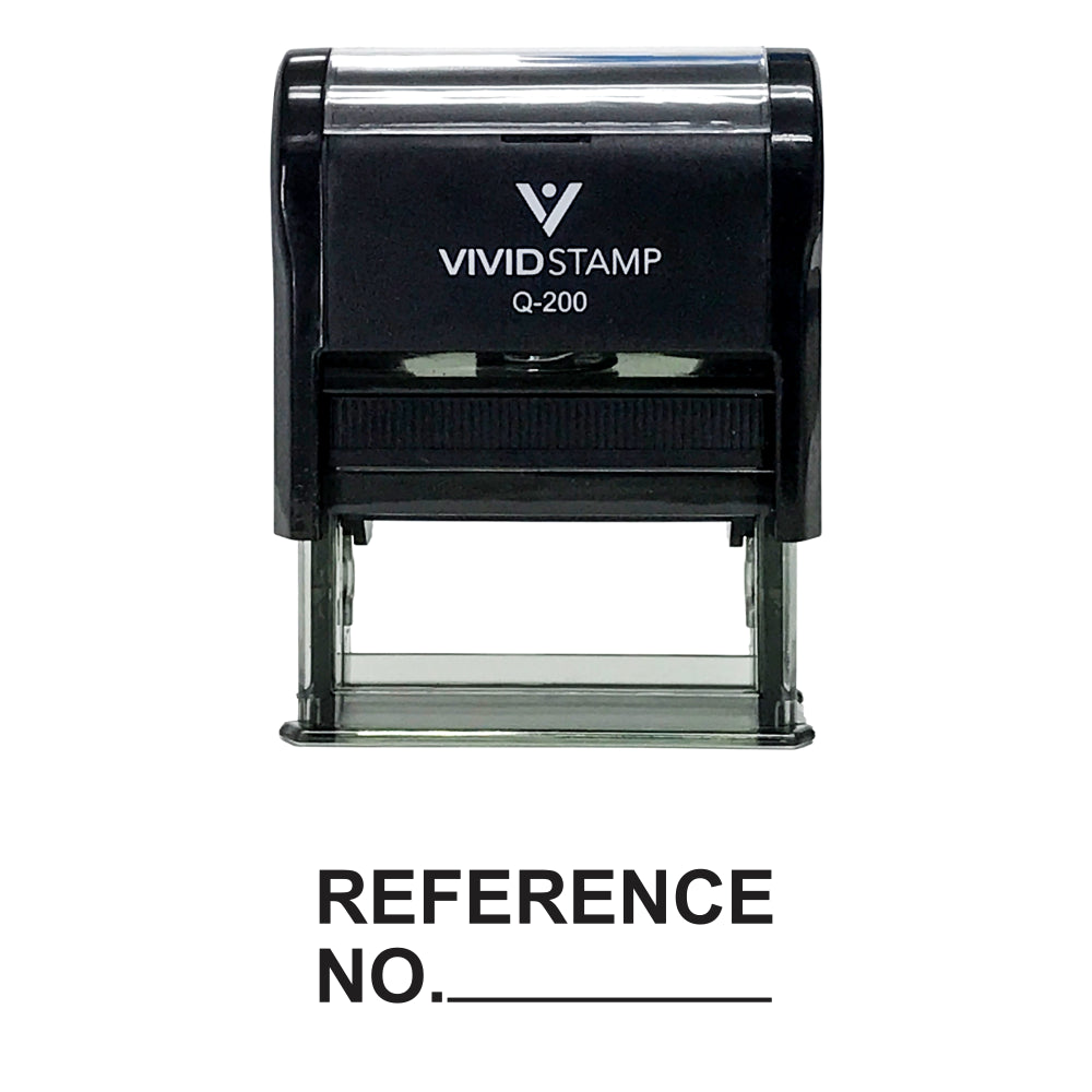 REFERENCE NO. Self Inking Rubber Stamp