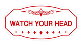 Victorian Watch Your Head Sign